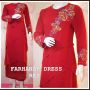 FARHANAH DRESS RED