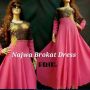 Dress Najwa Brokat Pink 