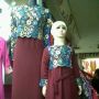 gamis mom n kids diamond maroon