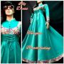 Lily Dress Biru Turquise 