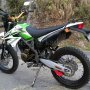 Jual Kawasaki DTracker 150 2013 Hijau putih