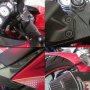 Jual Ninja 250 Merah tinggal pake + Airbrush keren + Modif