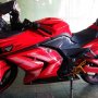 Jual Ninja 250 Merah tinggal pake + Airbrush keren + Modif