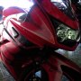 Jual Ninja 250 Merah tinggal pake + Airbrush keren + Modif