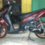 JUAL CEPAT HONDA VARIO MERAH/HITAM 2008 