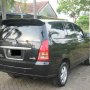 Jual Toyota Kijang Innova 2005 A/T 2.0 Hitam Metalic Plat DKI