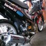 Jual Satria FU 2011 Modif 187CC Merah hitam