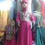 gamis mom n kids diamond pink