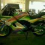 Jual cepat kawasaki ninja SE 2011 full airbrush