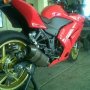 Jual kawasaki ninja 250 merah 2010 bln 11