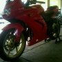 Jual kawasaki ninja 250 merah 2010 bln 11