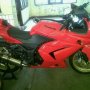 Jual kawasaki ninja 250 merah 2010 bln 11