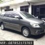 Jual mobil Toyota Grand New Innova 2.0 V AT 2014.Abu2.Simpanan