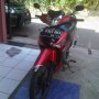 Jual supra x 125 doble disk 2009 merah mulus 