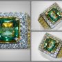 Batu Mulia Green SAFIR Cristal Mulus - SPC 092 