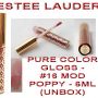 ESTEE LAUDER - PURE COLOR GLOSS - #16 MOD POPPY - 6ML (UNBOX): 