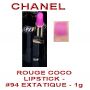 CHANEL ROUGE COCO LIPSTICK - SAMPLE SIZE - 1g - #94 EXTATIQUE