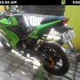 Jual Ninja 250 2011 Hijau Mulus murah