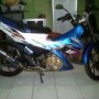 Jual suzuki satria f150 biru putih terawat