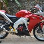 Jual Honda CBR 250R Merah ABS Full Modif