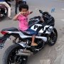 Jual Ninja 250 Fi Putih 2013 modif