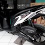 Jual honda vario 125 techno 2012 putih silver 