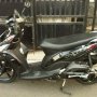 JUAL YAMAHA MIO J 2014 HITAM NEW STRIPPING