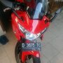 JUAL HONDA CBR 250R 2011 2ND MERAH 