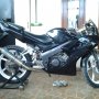 Jual honda cbr 150 2007 hitam 