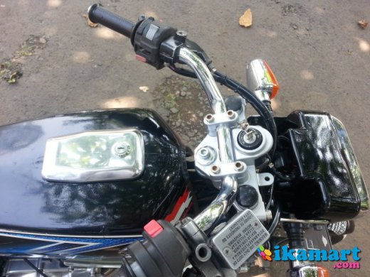 JUAL RX KING 2004 Biru hitam MULUS - Motor