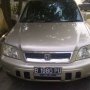 Jual honda crv 2001 AT Gold