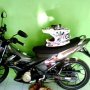 DIJUAL SATRIA FU 2008 Abu-abu hitam