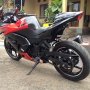 Jual Ninja 250 Red-Black Injection Built-Up 2012..Plat B