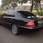 Jual Mercedes Benz S280 W220 AT 2001 hitam