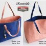 JUAL TAS WANITA Reversible (bisa dipake 2 sisi bolak-balik)