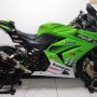 Jual ninja 250 th 2010 Hijau Modif