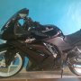 JUAL NINJA 250 BLACK MODIF 