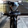 Jual satria fu 150 2013 facelift hitam km rendah