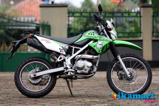 Jual KAWASAKI KLX  150cc TAHUN  2010  BONUS KNALPOT RACING 