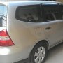 Jual Nissan Grand Livina SV 2011 Silver mulus