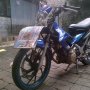 Jual Suzuki Satria F CBU Thailand 2004 Biru hitam