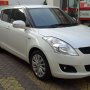 Jual Suzuki Swift MT 2013 Putih Orisinil