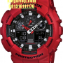 CASIO G-SHOCK GA-100B-4B (RED)