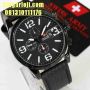 SWISS ARMY SA1161 SS (BLK) Leather