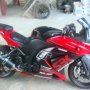 Jual kawasaki ninja 250 2008 full modification,nomor cantik :D