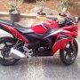 Jual honda all new cbr 150r shiny red,masuk gan ;)