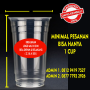 Sablon Cup / Gelas Plastik paper cup paper biwl Dengan Logo Sendiri | Sablon Cup Plastik dan Sablon Gelas Murahhhhh MERI