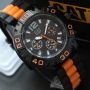 Jam Tangan Cat Cronograf Tali Rubber