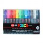 Jual Spidol Posca Extra Fine 12 Colour Set