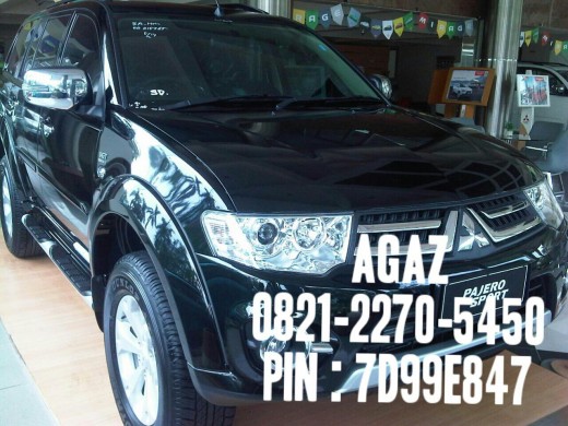 MITSUBISHI PAJERO SPORT DAKAR HITAM PADLESHIF SUNROOF - Mobil